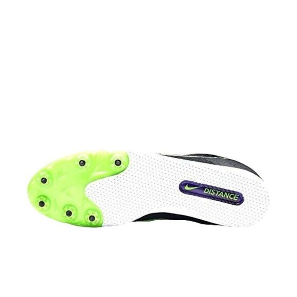 Nike Mens Zoom Rival D Track Field Spikes Black Green Purple Lightweight Size 6 - Picture 5 of 7